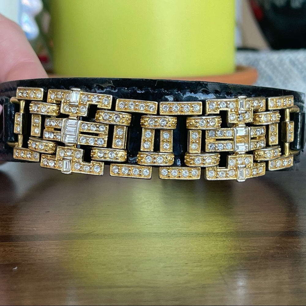 Embarrassingly Bouj 💎🐶Patent Leather Dog Collar